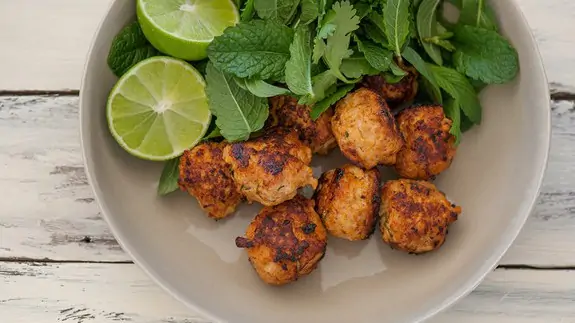 Asian Chicken Meatballs
