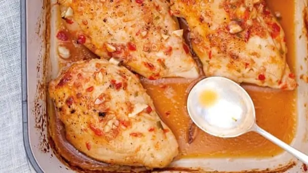 Baked Lemongrass and Chilli Chicken