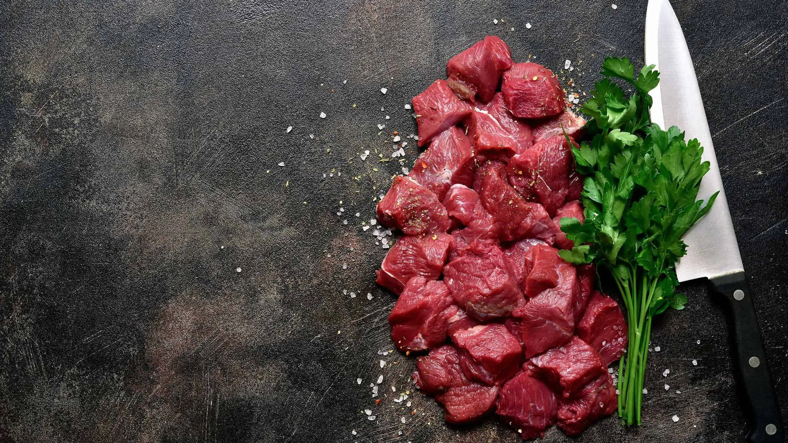 Diced Lamb