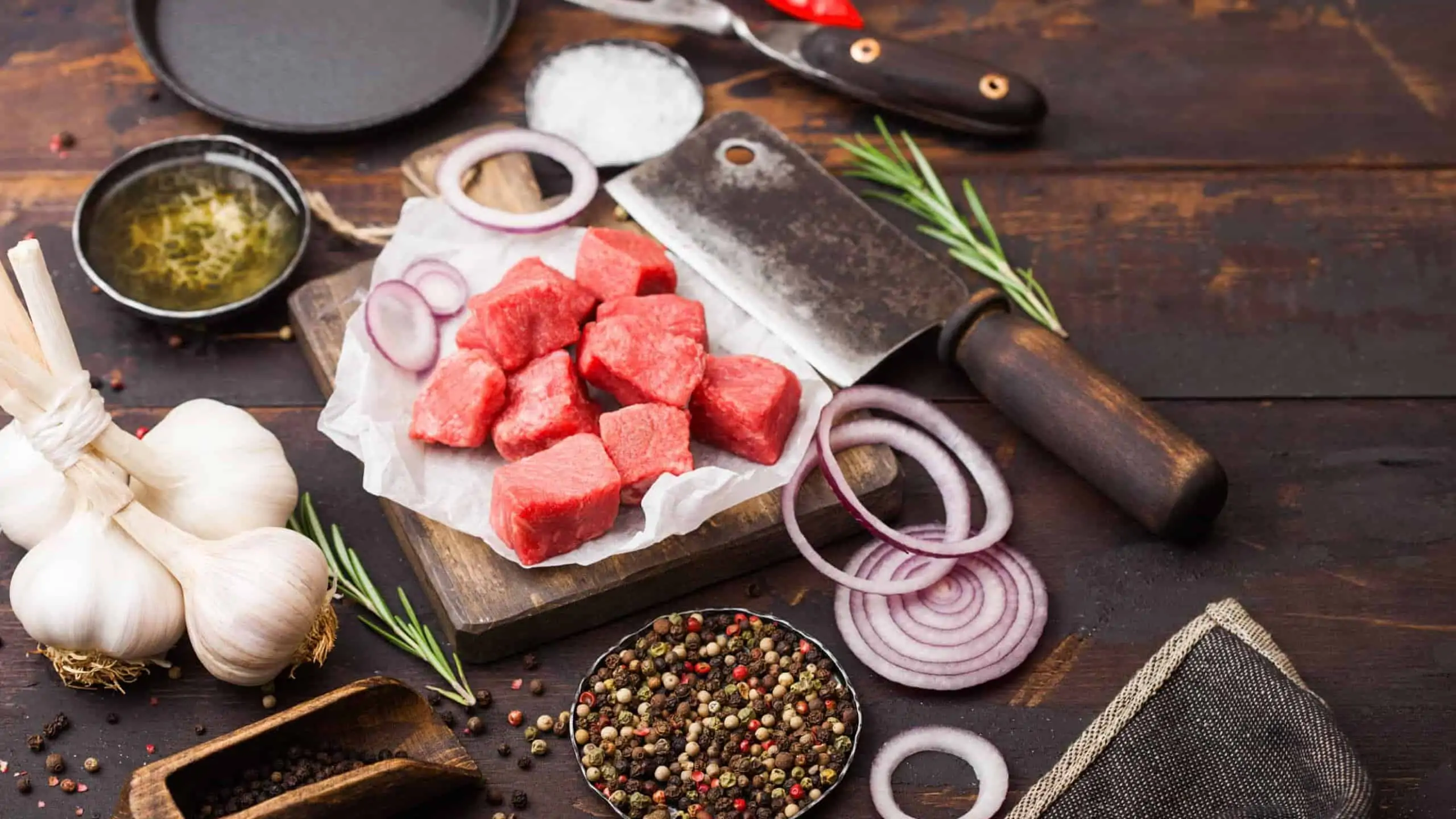 Diced Pork