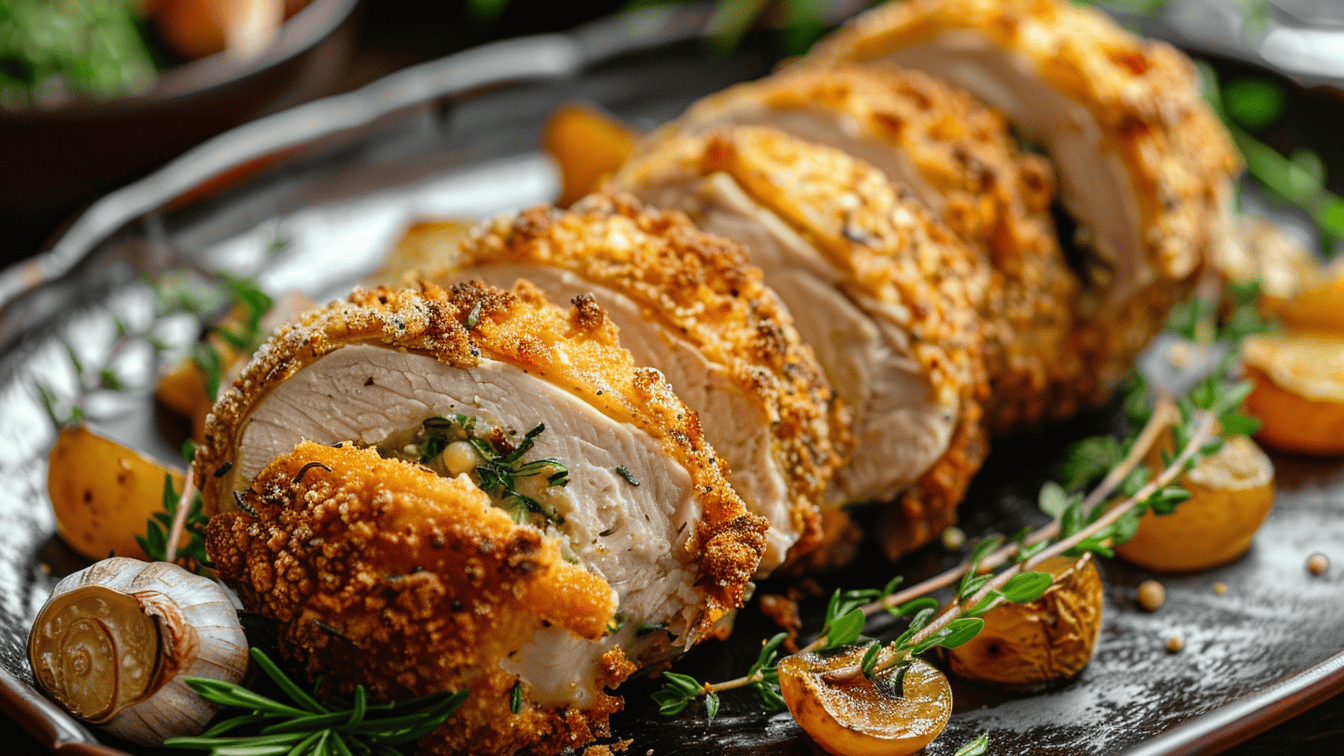 Garlic Chicken Kiev