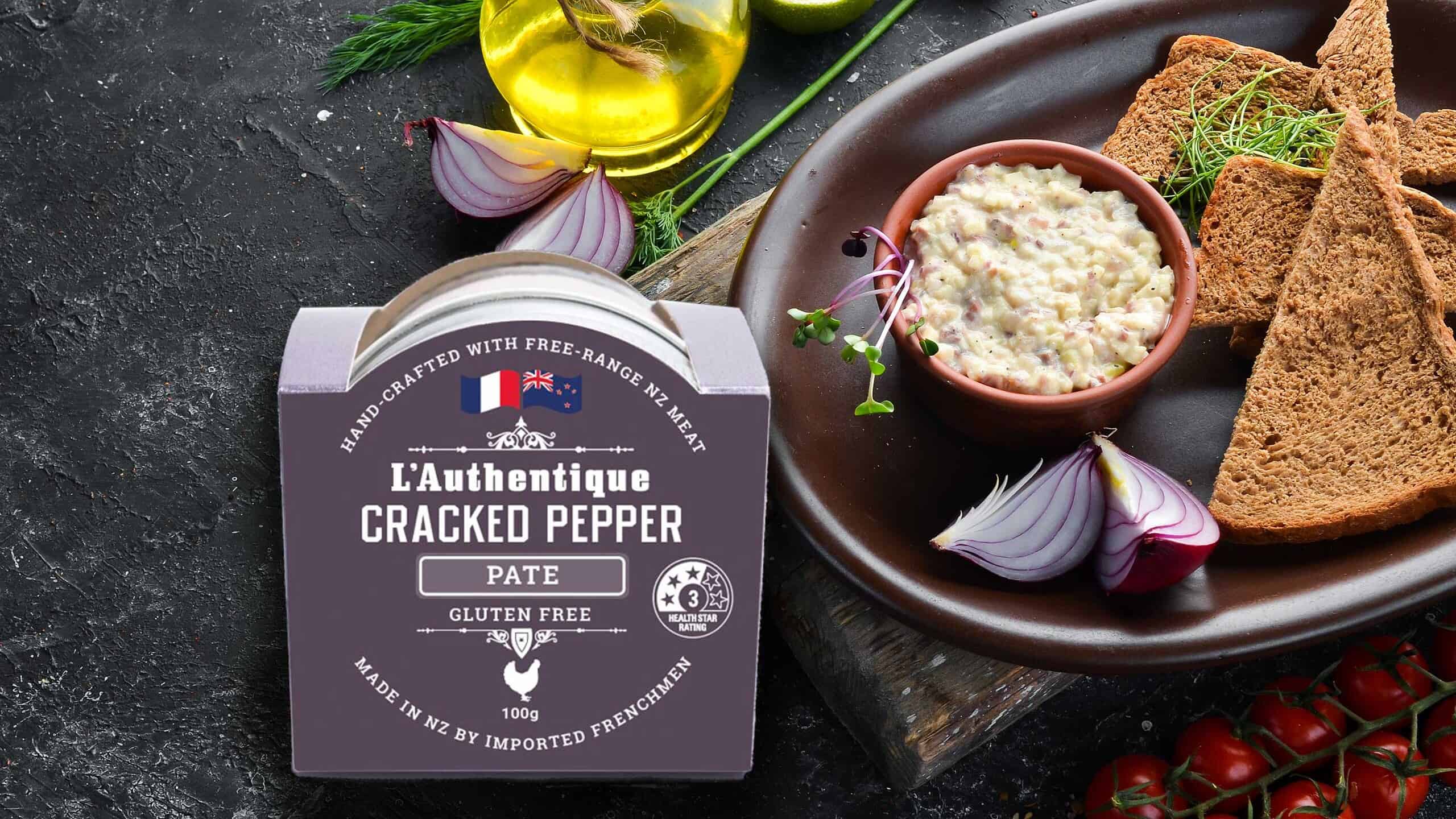 L'Authentique Cracked Pepper Pâté