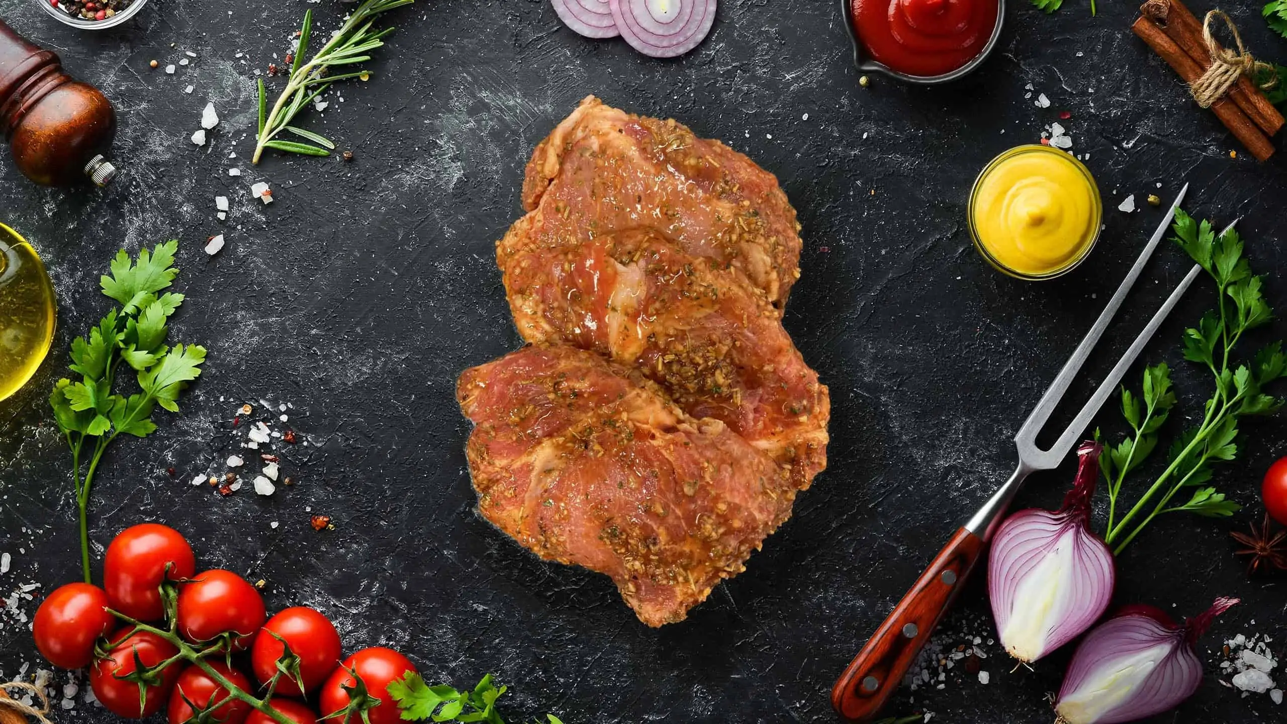 Pork Sirloin Steak (Lemon Oregano)