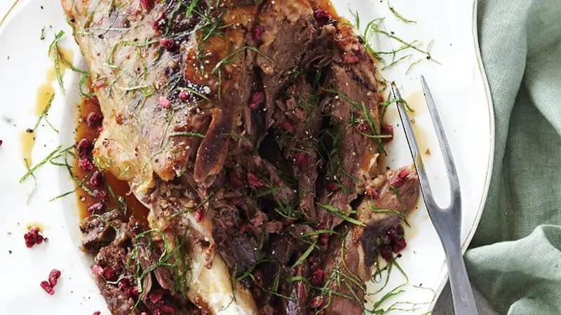 Pulled Pomegranate & Mint Lamb