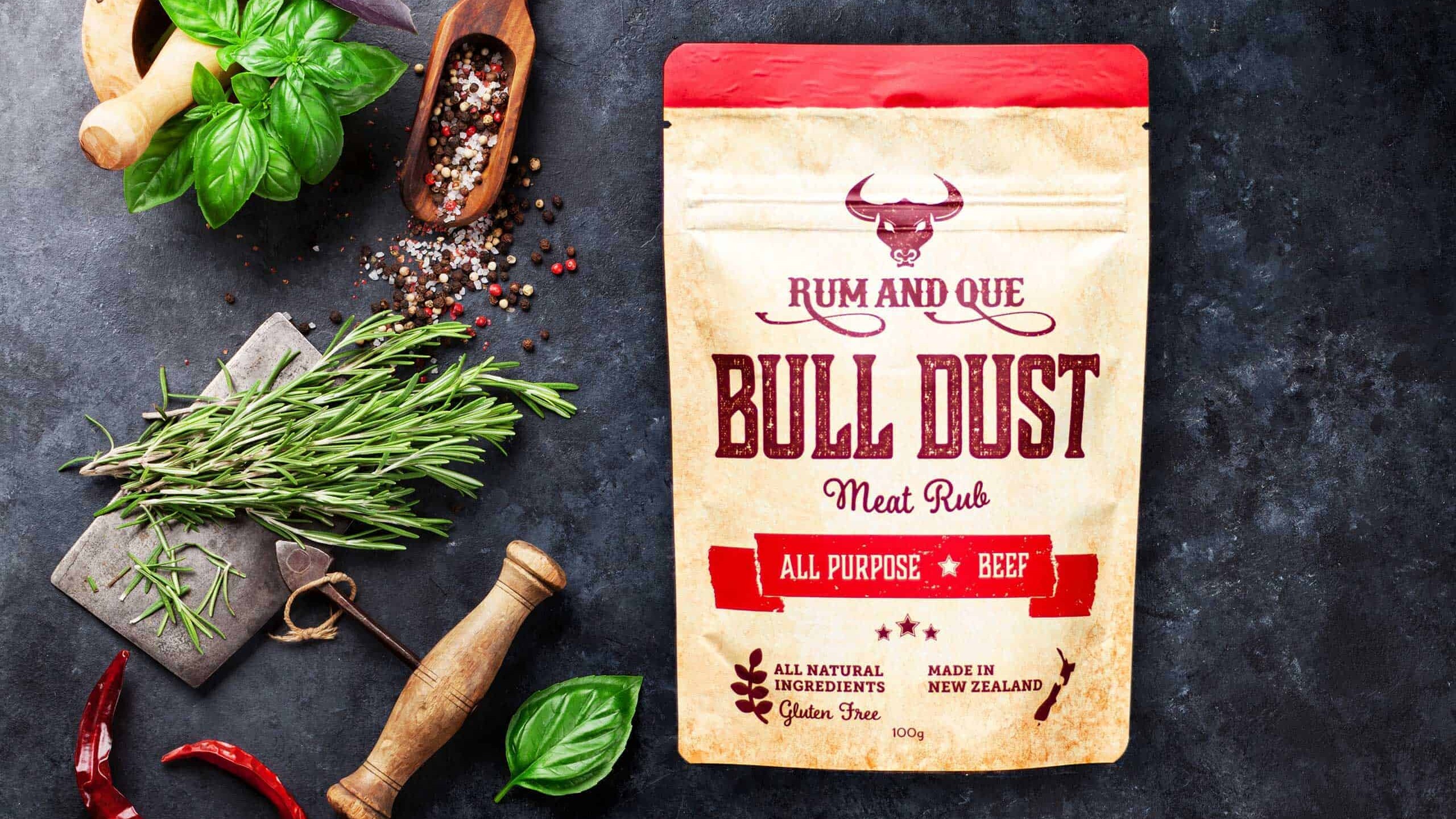 Rum & Que Bull Dust Meat Rub
