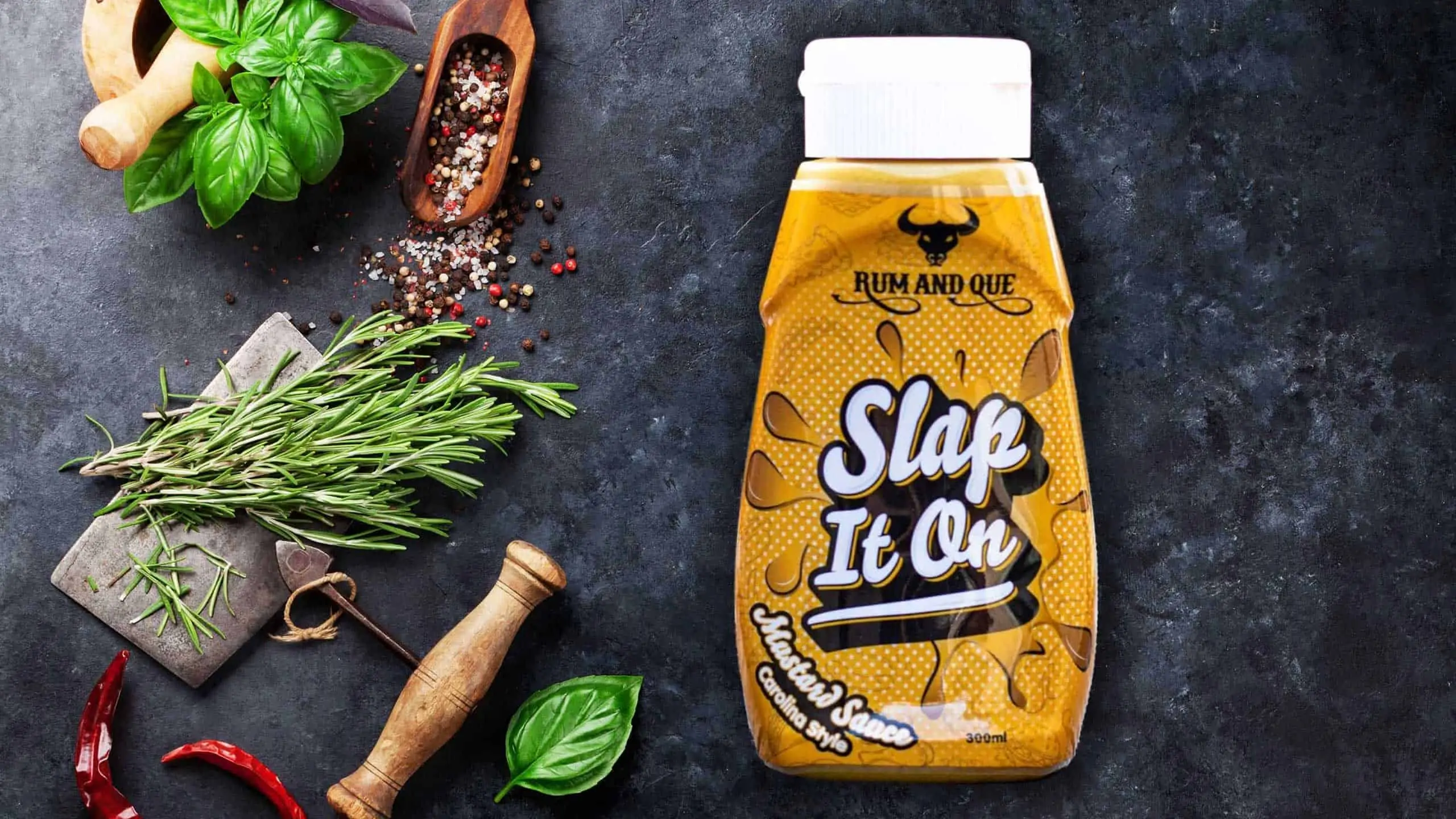 Rum & Que Slap It On Mustard Sauce