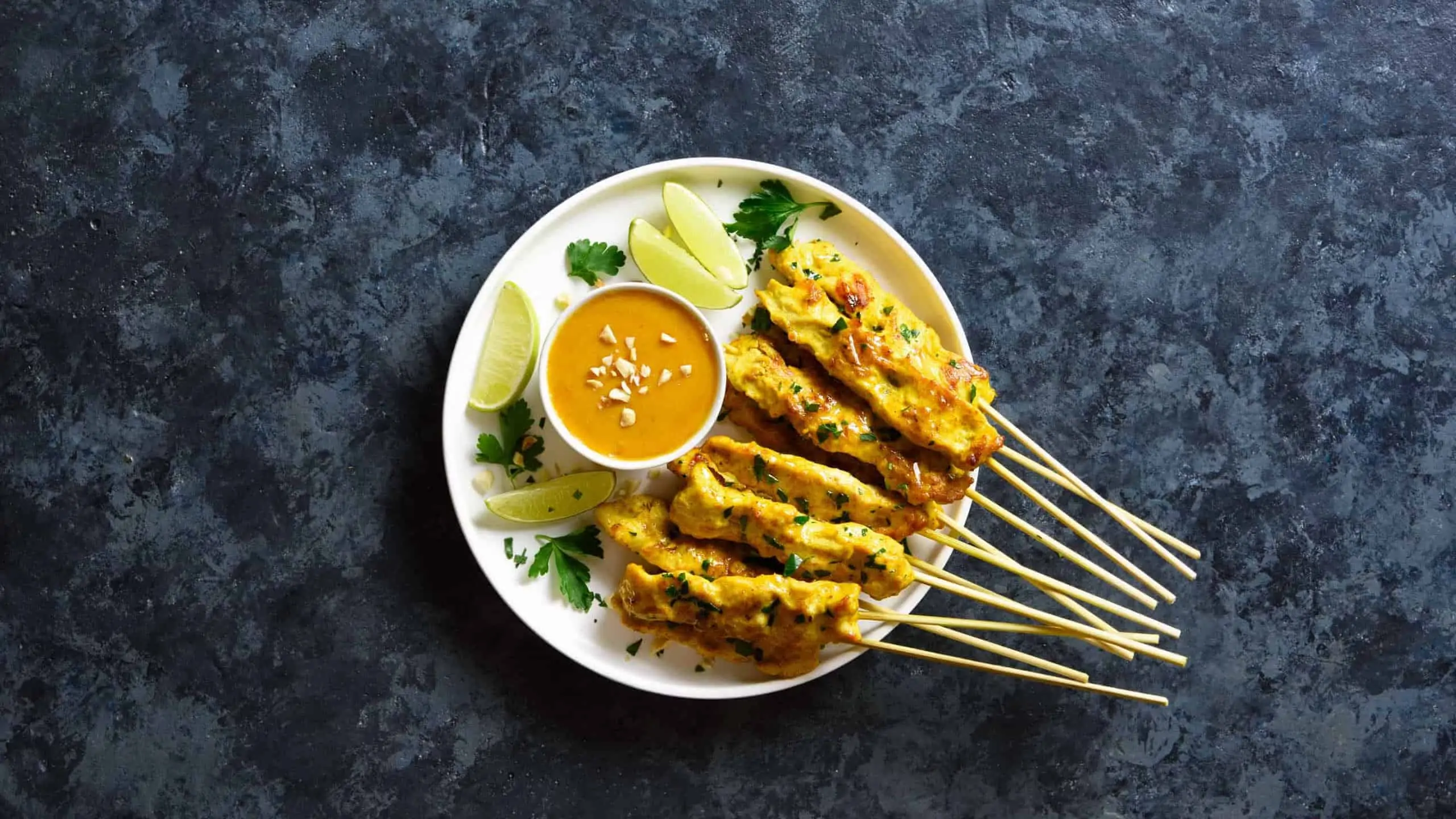 Satay Chicken Kebabs
