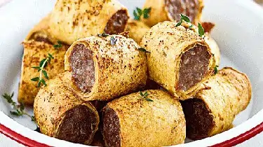 Sausage Roll Wraps with Pork and Fennel